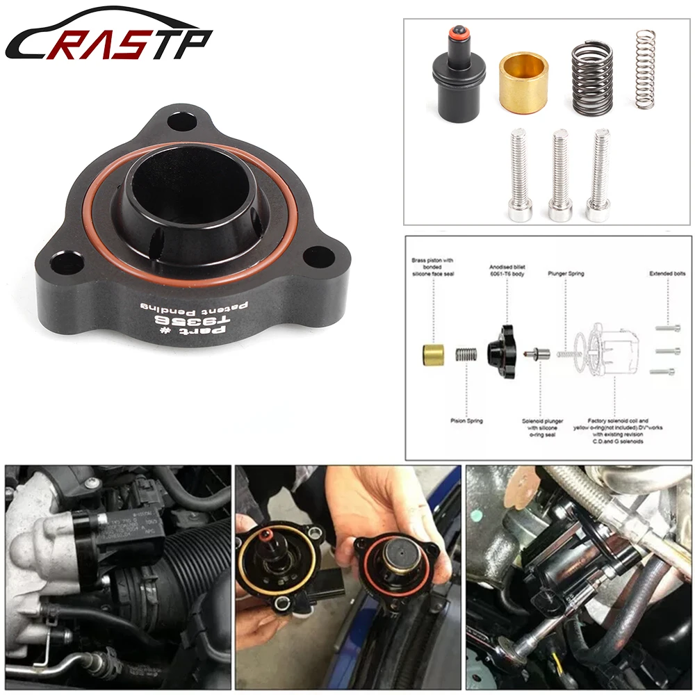 

RASTP-New Car Modified T9356 Turbocharged Electronic Pressure Relief Valve Base Fit For BMW X3 RS-BOV033