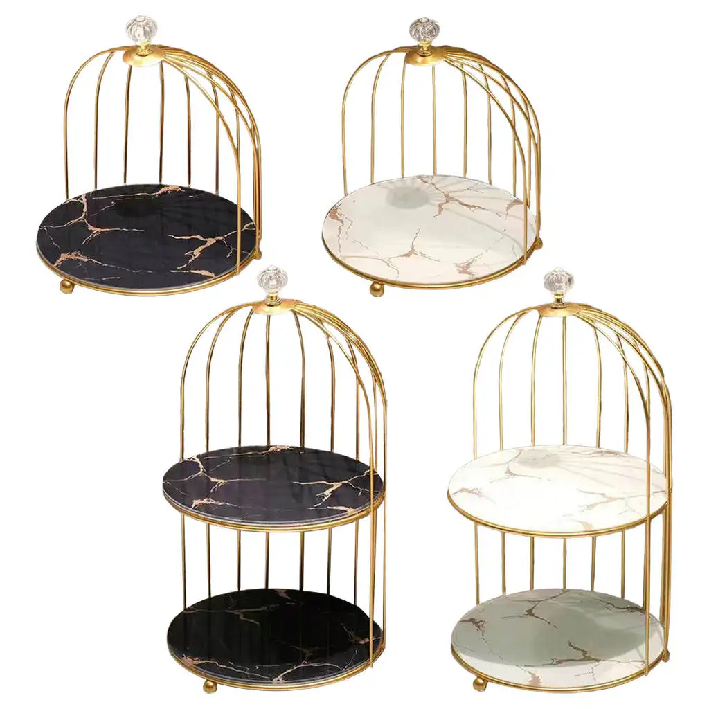 Bathroom Countertop Organiser Vanity Tray Cosmetic & Makeup Storage Kitchen Rack Stand Shelf