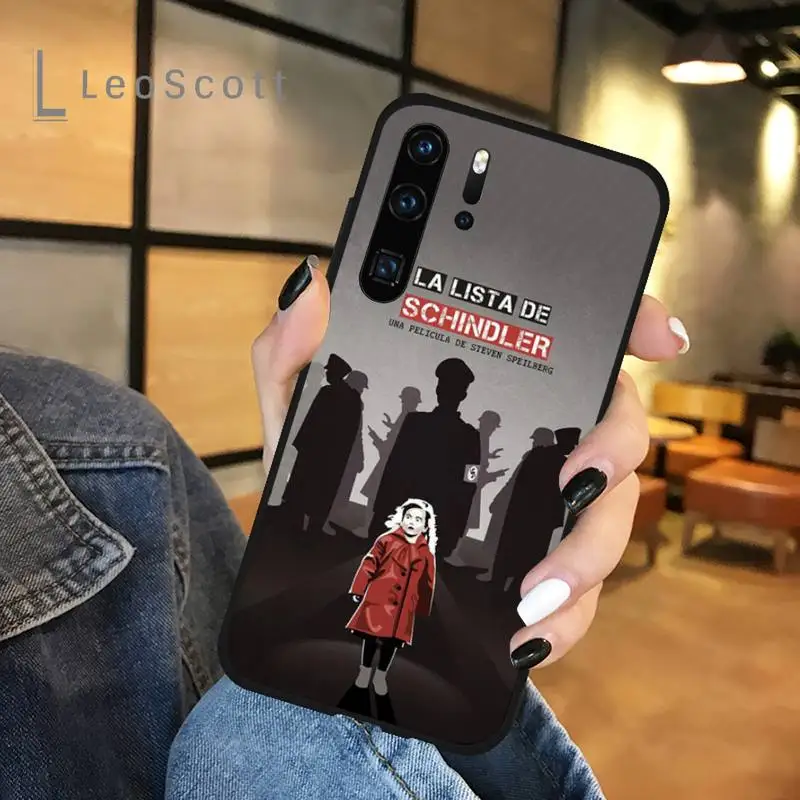 

Movie Schindler's List Classic Phone Cases For Huawei honor Mate P 9 10 20 30 40 Pro 10i 7 8 a x Lite nova 5t