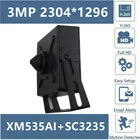 Мини-камера 3MP IP в металлическом корпусе объектив 3,7 мм XM535AI + SC3235 2304*1296 20FPS H.265 Onvif VMS XMeye P2P датчик движения