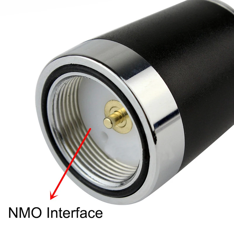 NMO Interface Car Antenna UV Double-section CB Car Intercom 144/430MHz Locomotive CB Car Radio Antenna NMO Connector Car Walkie Talkie Antenna Accessories