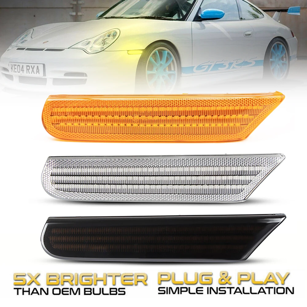 2 шт., поворотный сигнал для Porsche Boxster 986 911 996 Carrera GT2 GT3