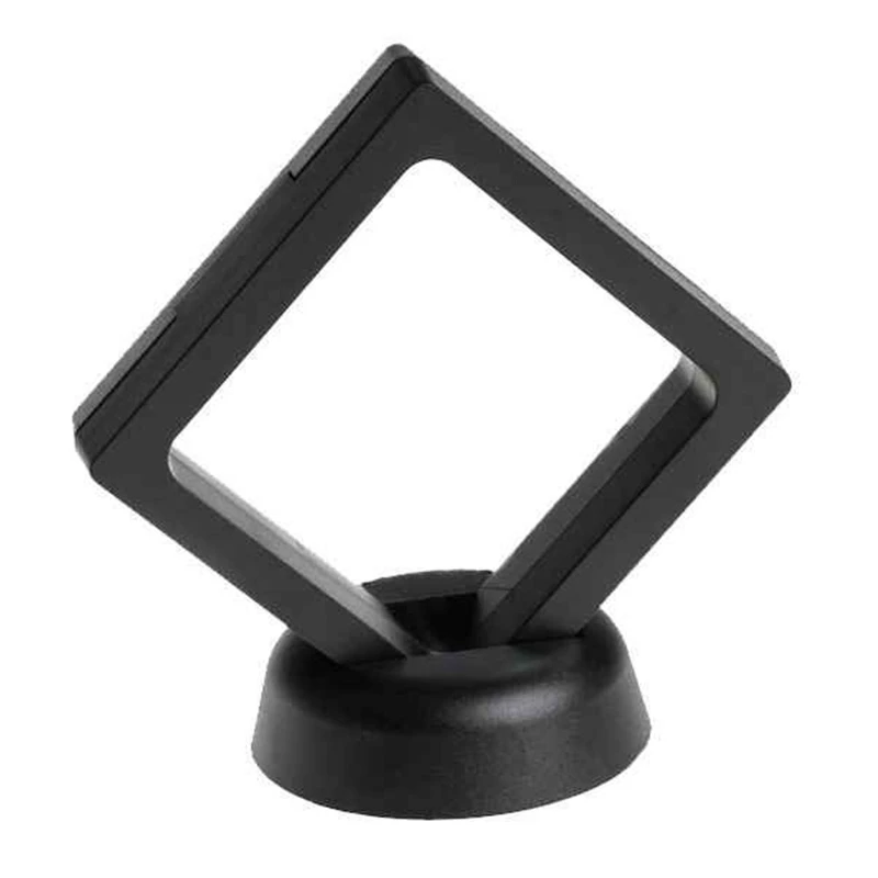 Коробка для демонстрации монет набор из 20 3D плавающих рамок с держателем дисплея