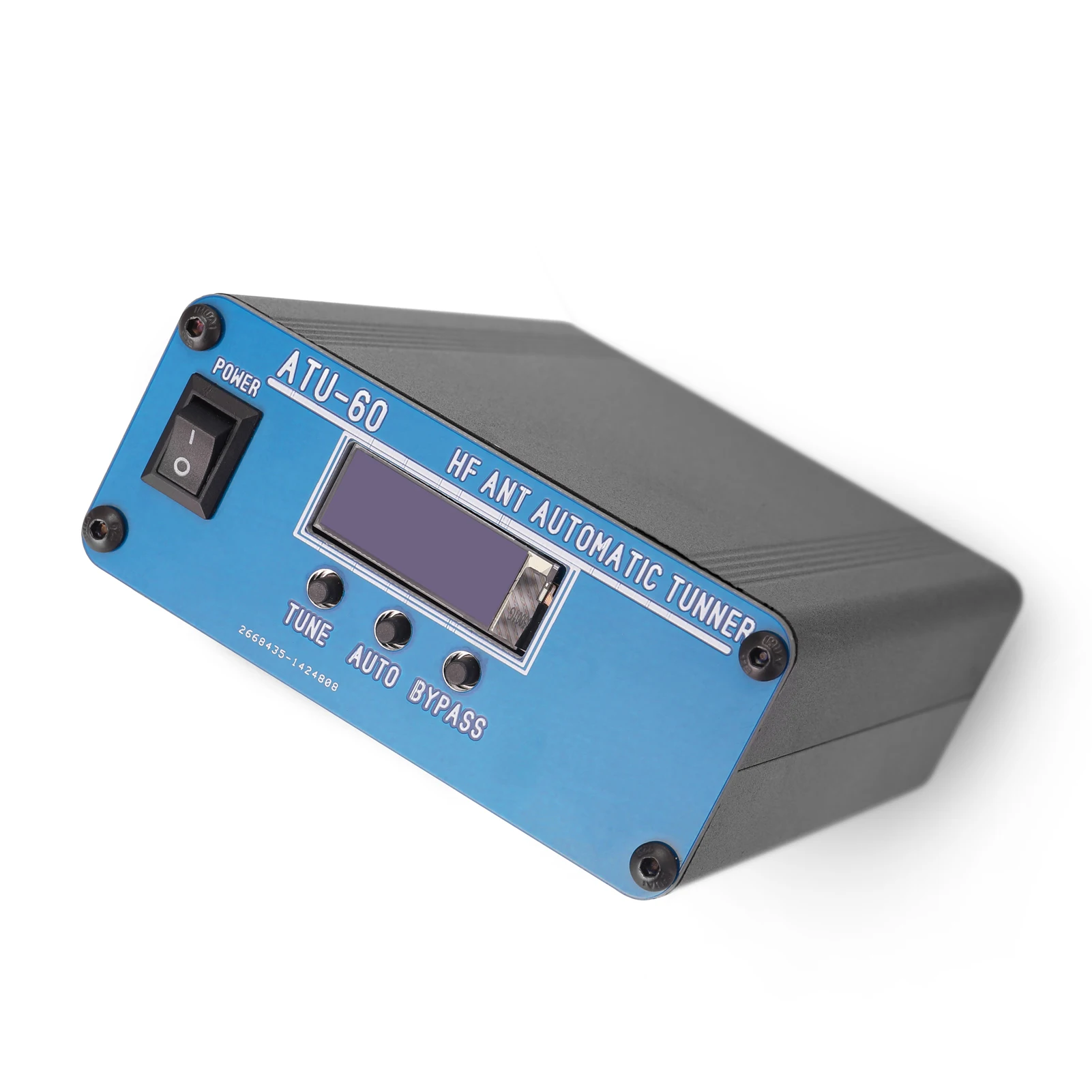 

ATU-60 3.5~54MHz 60W Shortwave Mini Antenna Tuner Radio Device PIC16F1938 MCU 5 LC Combinations