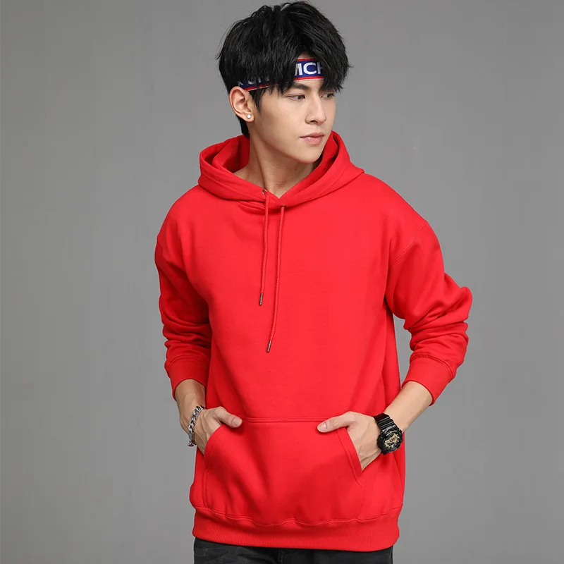 Мужская теплая толстовка с шерстяной подкладкой 4 цвета размеры от M до 5XL зимняя