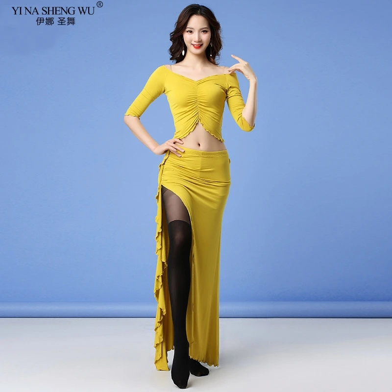 Женский костюм для танца живота индийский Восточный сексуальный раздельный