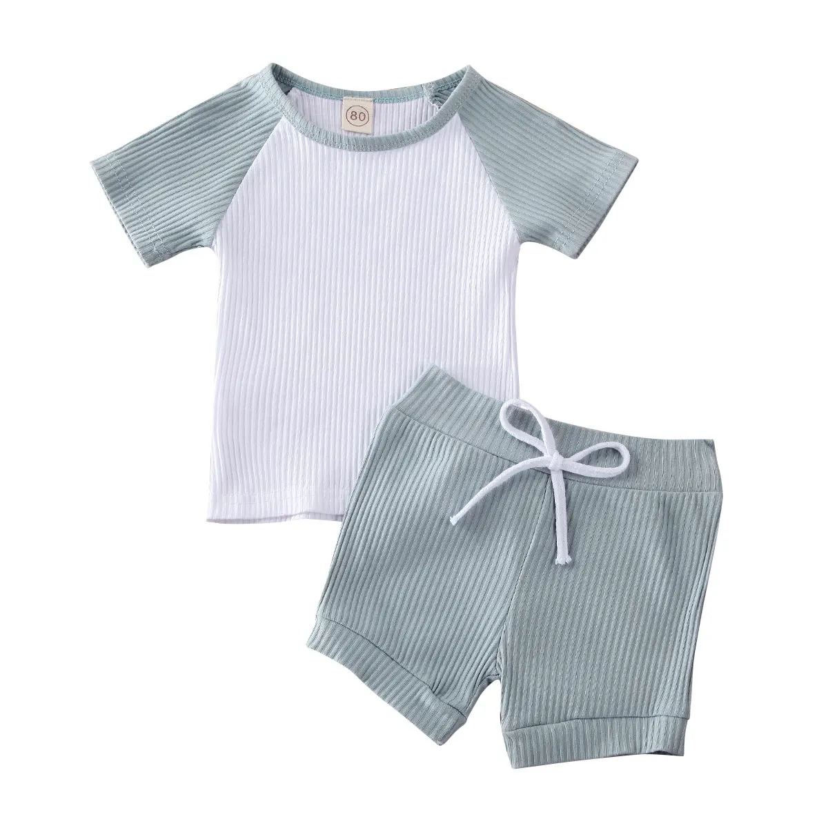 

0-5Y Baby Clothes Adorable Newborn Baby Girls Boys Kids Clothes Short Sleeve Tops Shorts Pants T-shirt Babies Outfits Set Summer