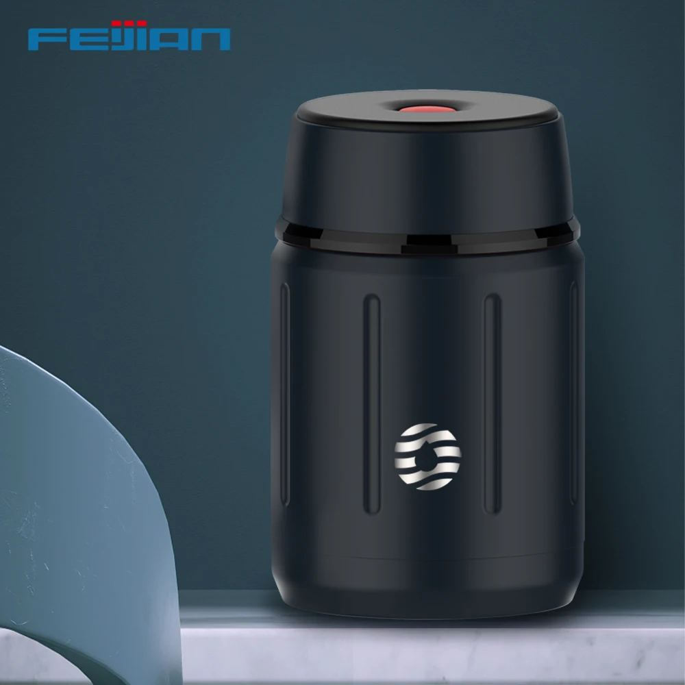 Пищевая банка FEIJIAN термос из нержавеющей стали изолированный ланч контейнер