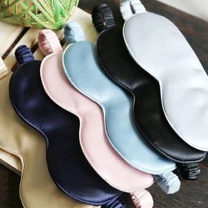 Натуральная шелковая маска для глаз тутового шелкопряда, мягкая гладкая, прочная, наполненная шелковой ватой для хорошего сна, оснастки для путешествий