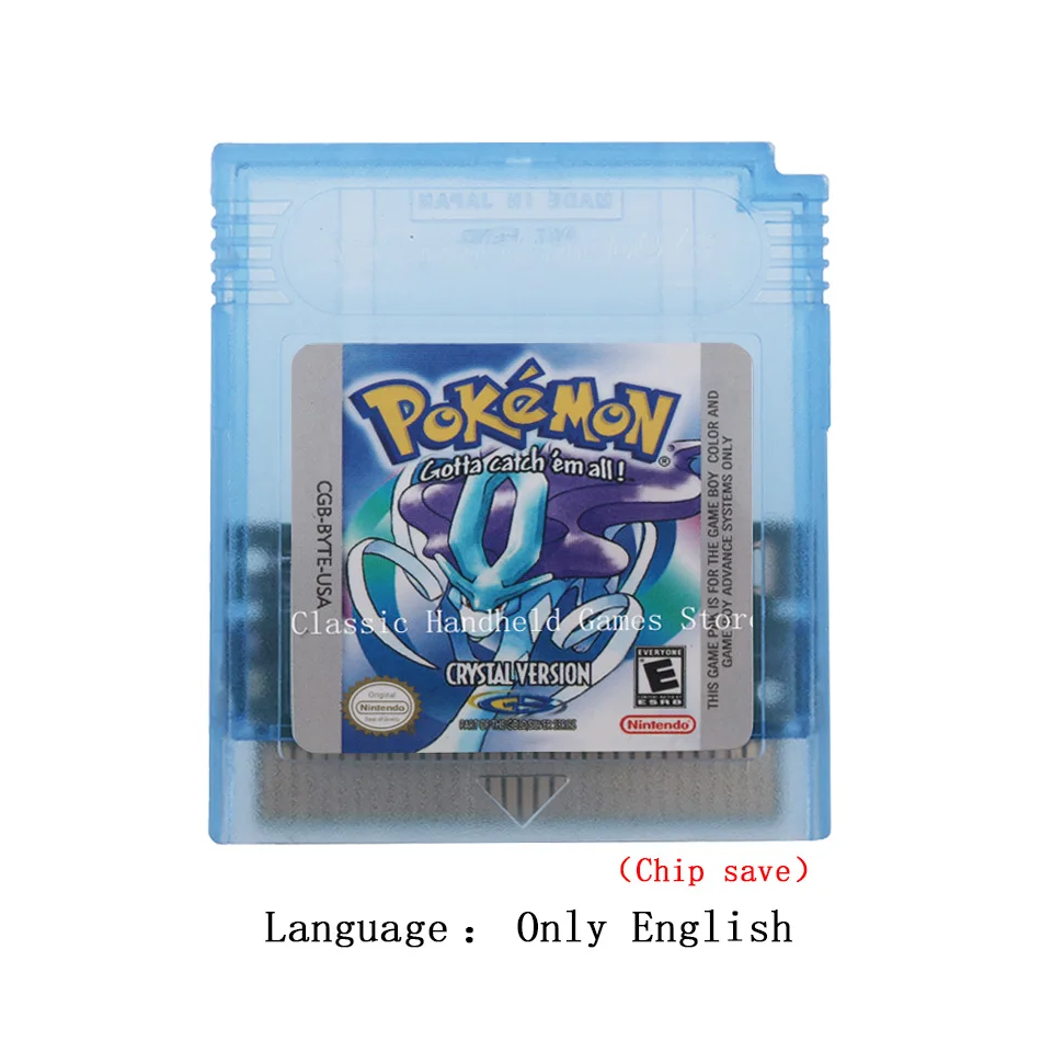 Картридж для видеоигр с прозрачной версией картридж консоли английским языком