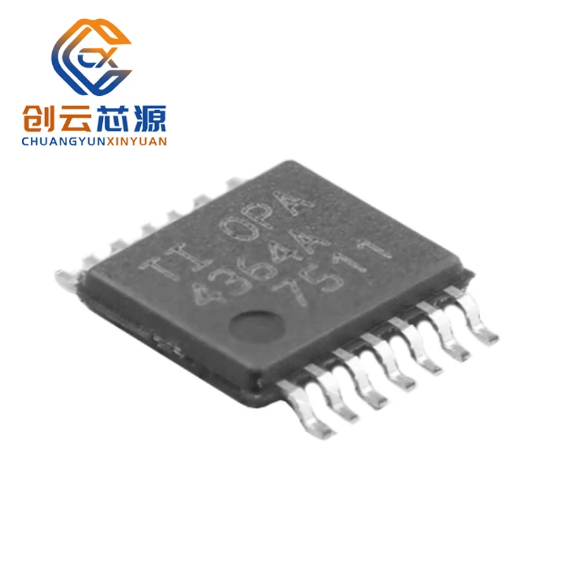 

1Pcs New Original OPA4364AIPWT TSSOP-14 Arduino Nano Integrated Circuits Operational Amplifier Single Chip Microcomputer