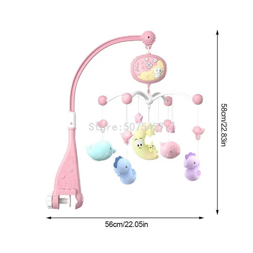 Мобиль для детской кроватки 0-24 месяцев с дистанционным управлением музыкальная