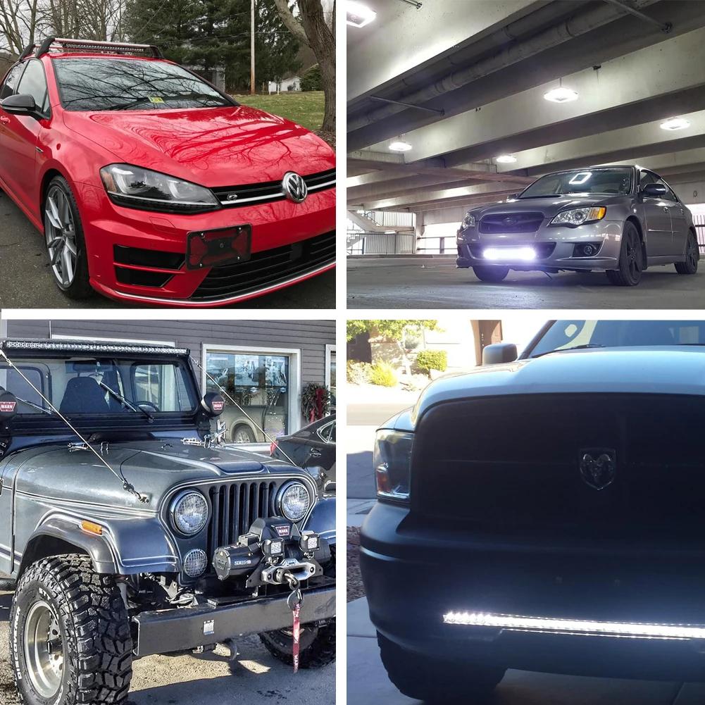 

Car Offroad Accessories 4x4 LED Light Bar 20INCH 420W Triple Rows IP67 Combo Beam Off Road Lights Boat Car Tractor Truck SUV