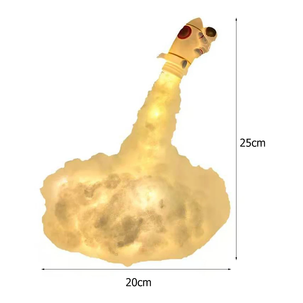 

Special Diy Led Clouds Rocket Lamp Children Kids Bedroom Decorative Birthday Creative Room Party Decoration Night Light