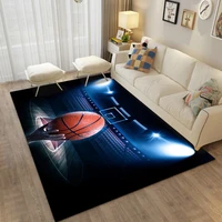 fashion basketball mat 3d printed big carpet for living room modern hallway bedroom bedside rug absorb water area rug play mat