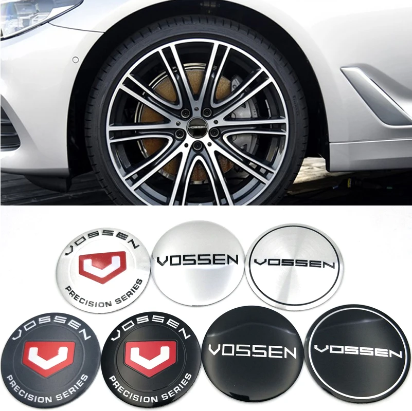 Украшение автомобиля для Vossen Эмблема колеса для Volkswagen Tesla Dodge Land Rover Ford Kuga Honda Crv Citroen шины наклейки втулки сплав