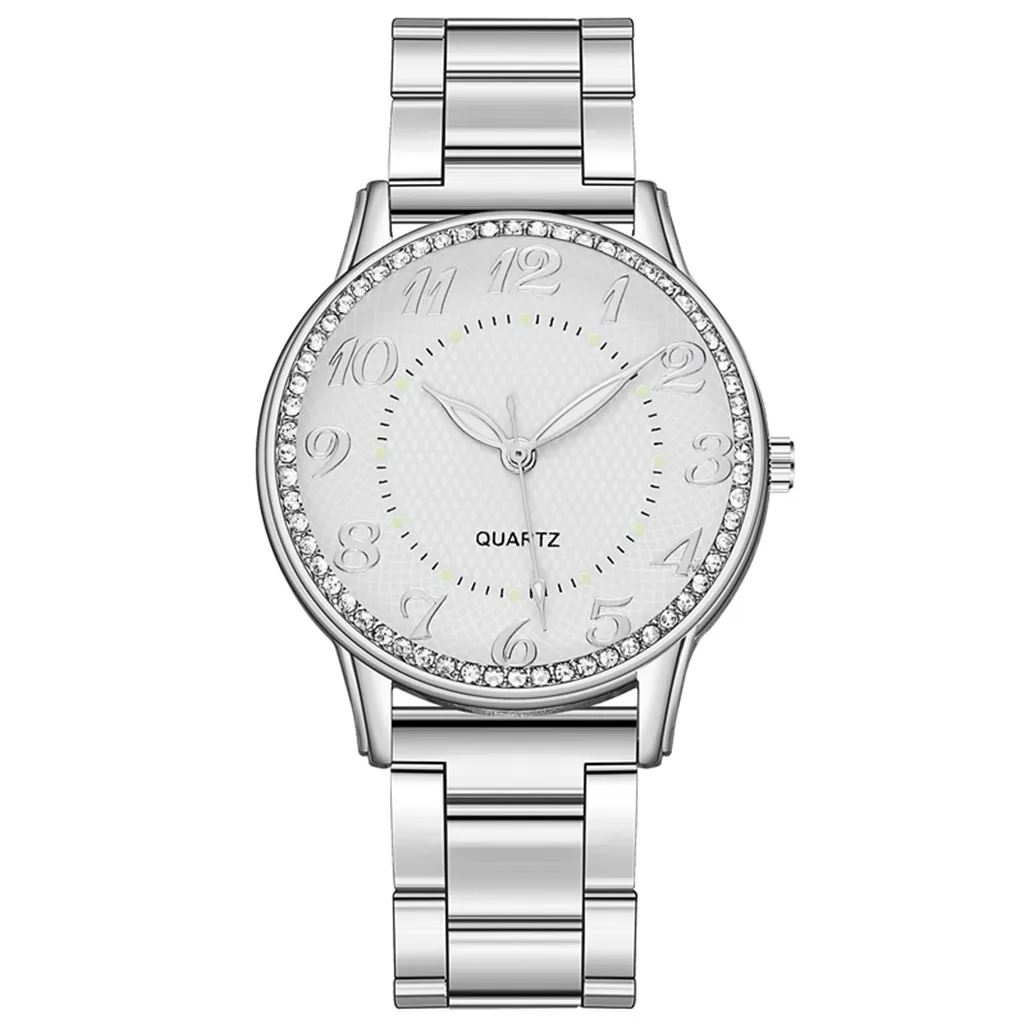 

Famous Brand Casual Quartz Watch Women Metal Stainless Steel Dress Wristwatch For Ladies Luxury Watches Relogio Feminino Clock