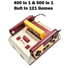 New Subor D99 Video Game Console Classic Family TV Video Games Consoles Player with 400 IN1+ 500 IN1 Games Cards