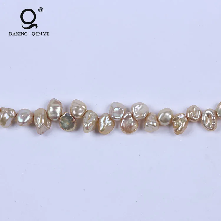 Ювелирные изделия Daking пряди из натурального пресноводного жемчуга цвета