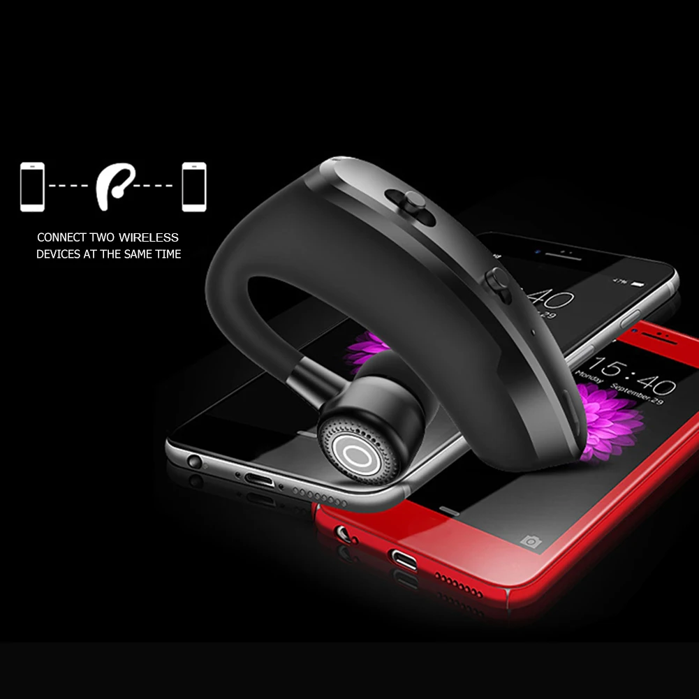 V9 мини-наушники Спортивная гарнитура Bluetooth-совместимые наушники Hands Free-гарнитура