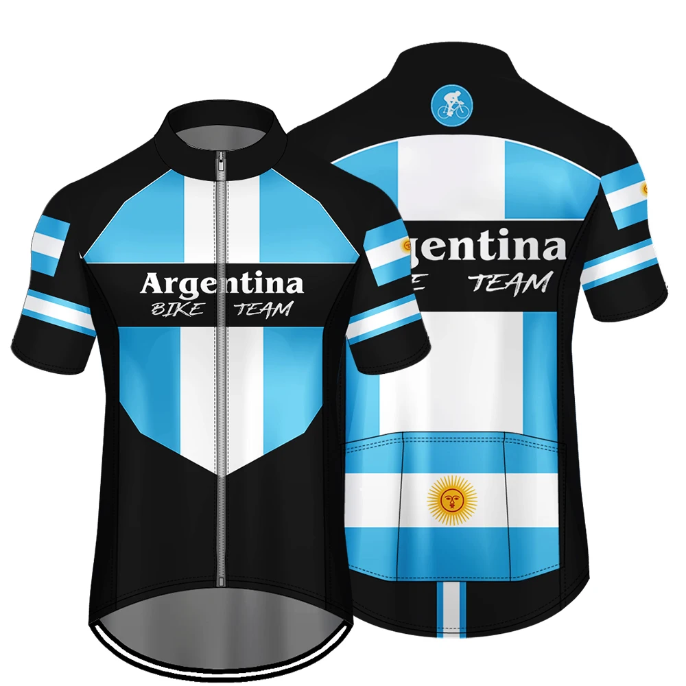 Мужской трикотажный костюм WAMNI для горного велосипеда шорты с коротким рукавом