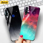 Чехол-накладка для Huawei Y6, Y7, Y9 Prime 2019, Y9S, 2018 P Smart Z Plus 2019, Honor 6X, 7X, 8X, Play, Play 3, цветное стекло