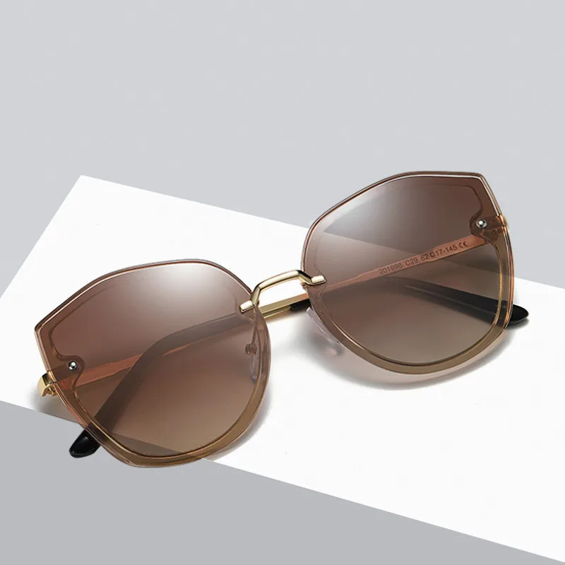 Очки женские солнцезащитные поляризационные кошачий глаз с градиентом |