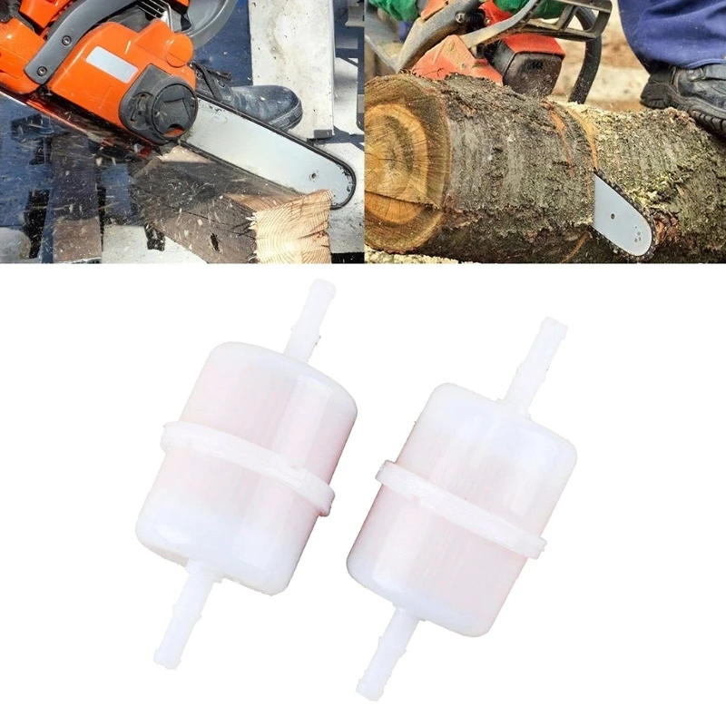 

2 Pieces Length 4.33 inch Width 1.88 inch Professional Fuel Filter High Performance Anti-dust Anti-rust Filter