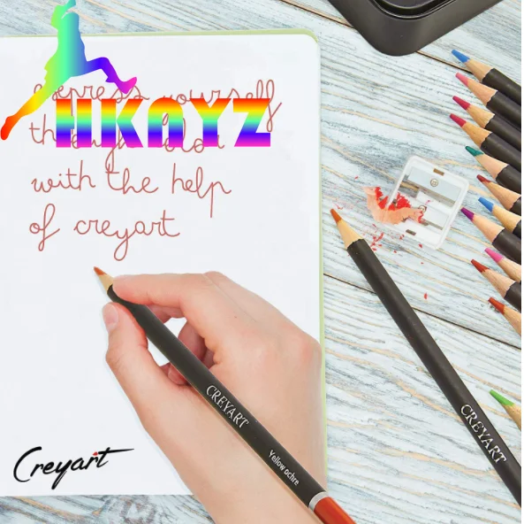 

KALOUR 120 Colored Pencil Set 3.8 MM Core Soft Smooth Oil Color Pencils Pigment Colour Pencil