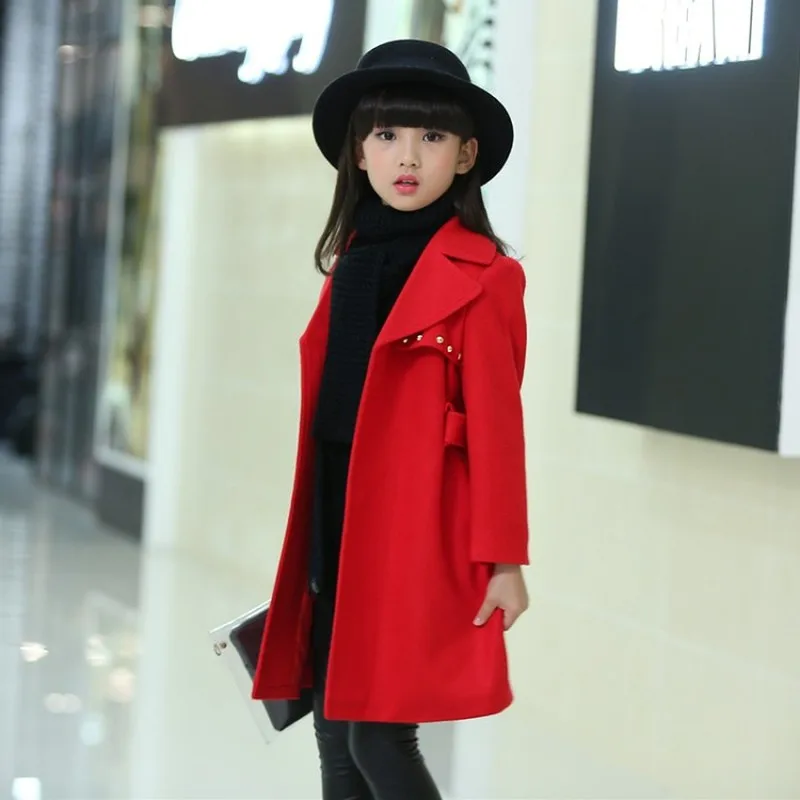 2021 розового и красного цвета с отложным воротником зимние куртки для девочек