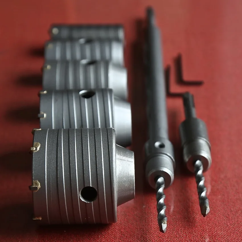 7 шт./компл. твердосплавная пила с отверстием для стен 30/40/50/60/70 мм 2 шт. квадратные