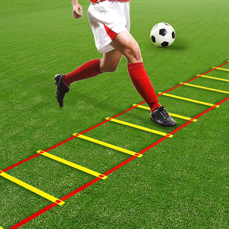 

Outdoor Football Speed Training Stairs Practical Agility Training Ladder Fitness Train Stairs Wear-Resistant Soccer Speed Ladder