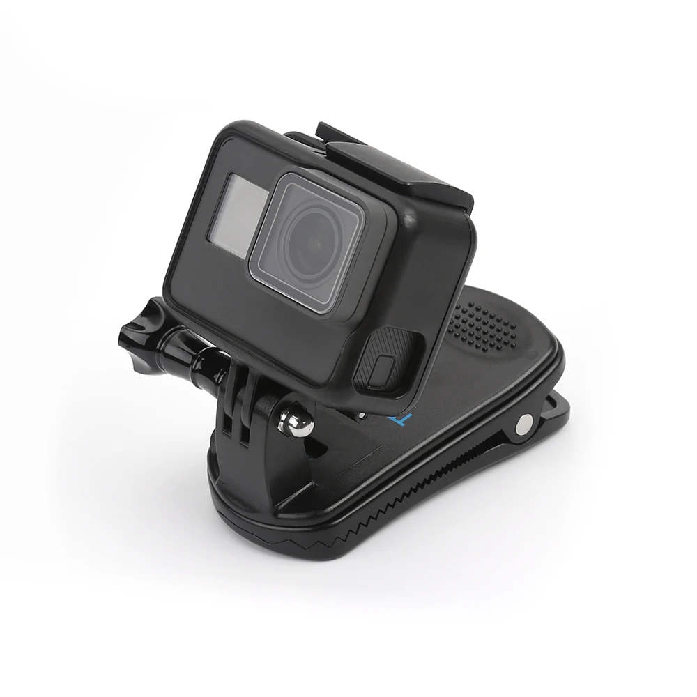 TELESIN рюкзак зажим Крепление для GoPro Hero 8 7 6 5 Hero 4 3 2 Xiaomi Yi 4K SJCAM SJ5000 eken DJI Osmo Экшн-камера