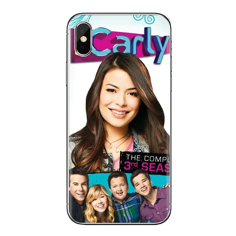 Transparent Clear TPU Case iCarly Season 6 For Samsung Galaxy S2 S3 S4 S5 MINI S6 S7 edge S8 S9 Plus Note 2 3 4 5 8 Coque Fundas |
