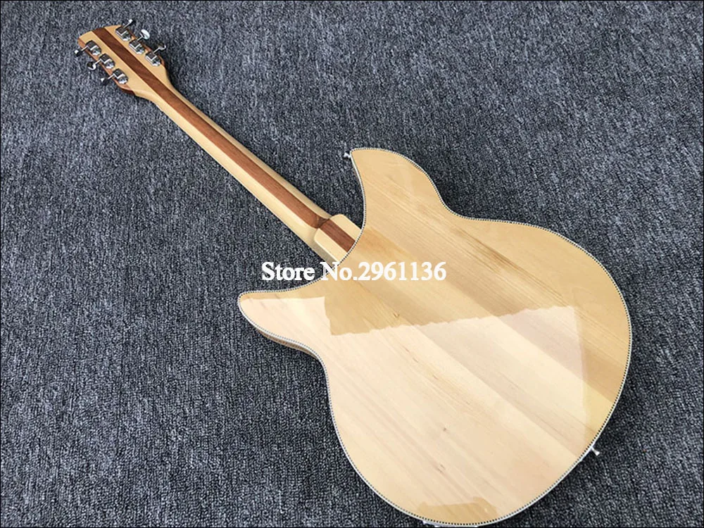 hohe qualität 6 string e gitarre ricken 360 elektrische gitarre klare farbe körper mit palisander griffbrett kostenloser versand free glob