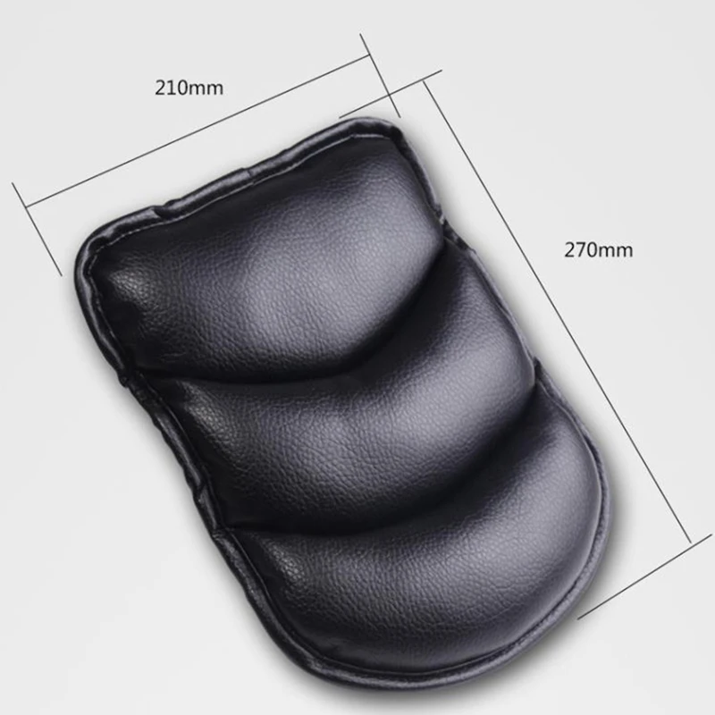 

Soft Auto Accessories Cover Cushion Central Armrest Mat Universal Car PU Leather Seat Protective Install Cn(origin)