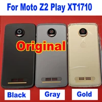original best back battery cover rear door housing case for motorola moto z2 play xt1710 phone lid with camera glass lens
