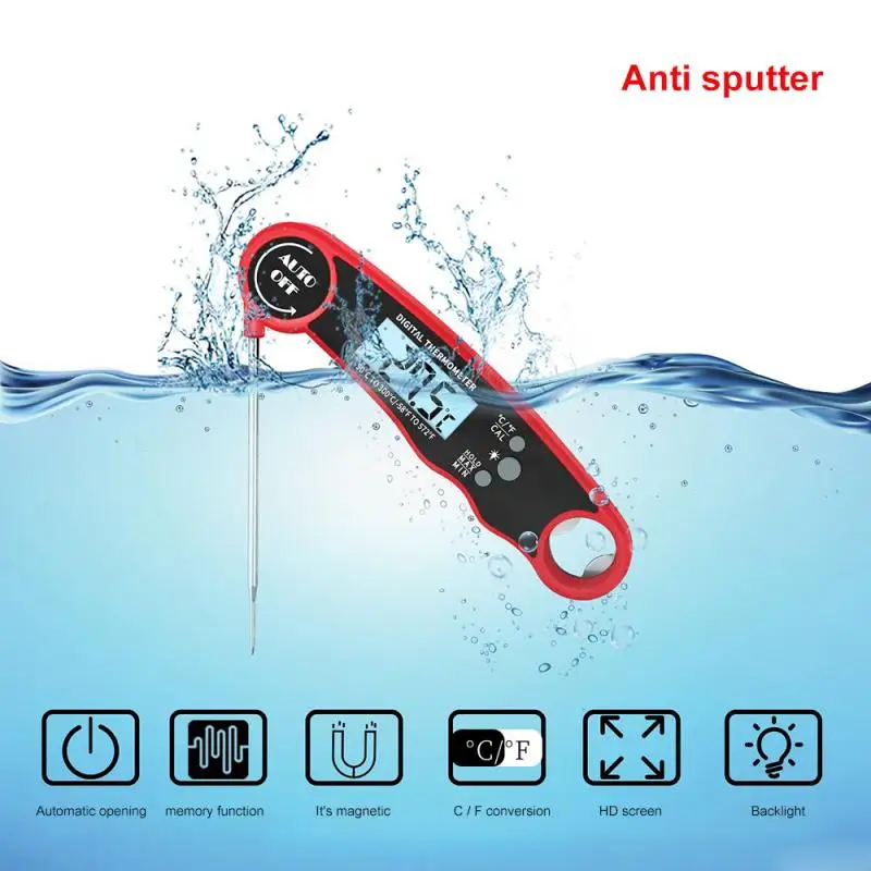 

BBQ Food Thermometer Meat Cake Candy Fry Grill Kitchen Digital Household Cooking Thermometer Gauge Oven Thermometer Tool