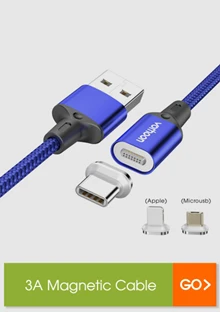 Vothoon 3A Быстрая зарядка type C USB кабель для samsung S10 Xiaomi Redmi Note 7 type C кабель для зарядки мобильного телефона USB C кабель
