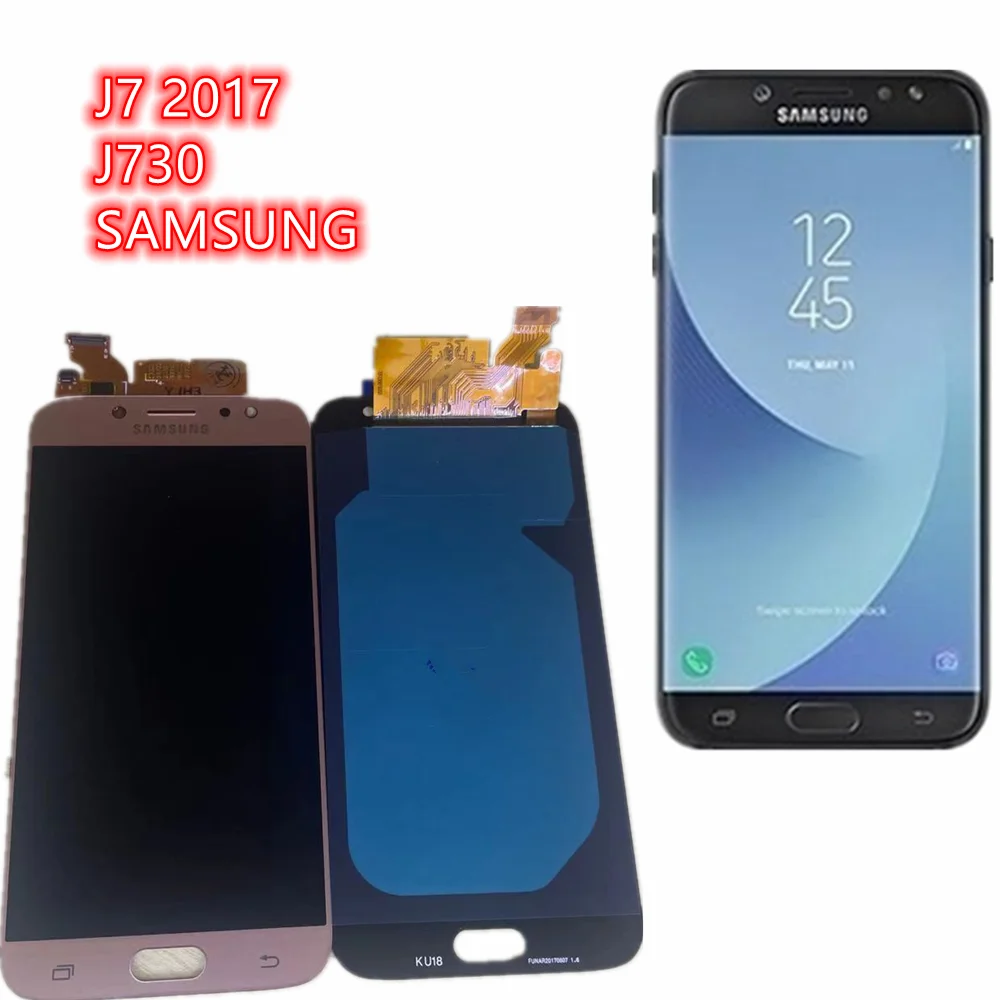 OLED для J730/J7 2017/J7 PRO дисплей сенсорный экран в сборе Сань Син SM J730F J730FM с ЖК
