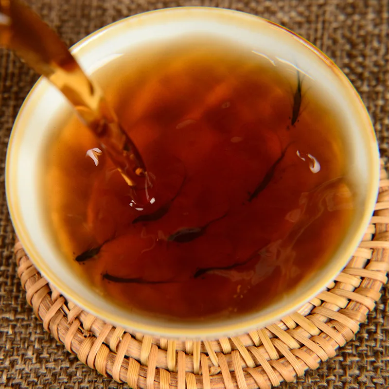 Китайский Юньнань старый спелый торт 357 г китайский чай забота о здоровье пуэр