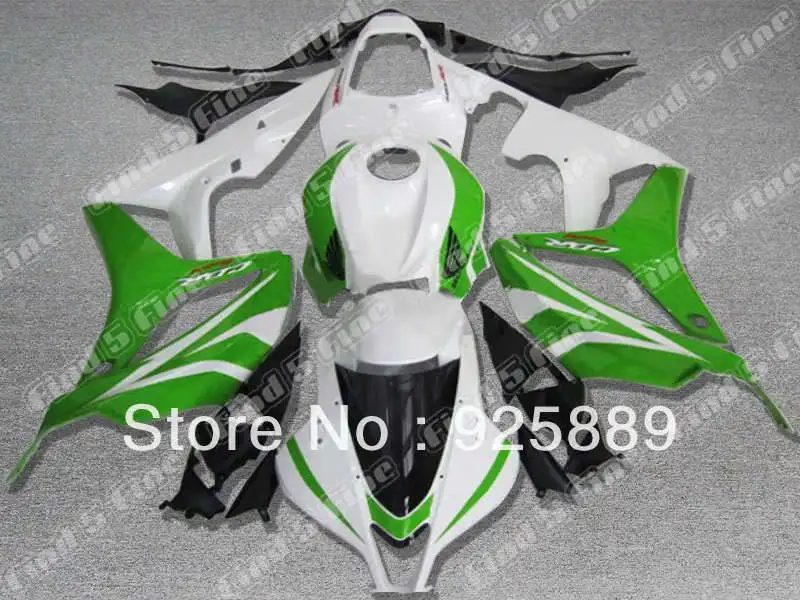 

Injection mold green white black for HONDA CBR600RR 07 08 CBR600 07-08 CBR 600RR 2007-2008 600 RR F5 2007 2008 fairing kit