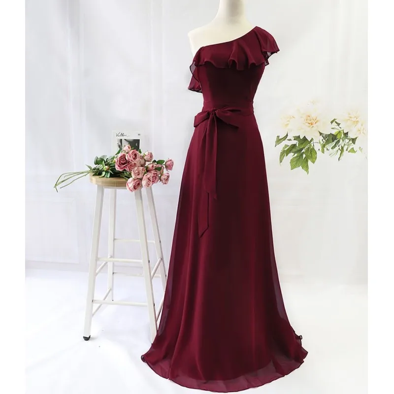 

Bridesmaid Dresses Wedding Party 2022 Elegant ALine Chiffon Sweetheart Long Vestidos De Fiesta Night Woman's Evening Formal Gown