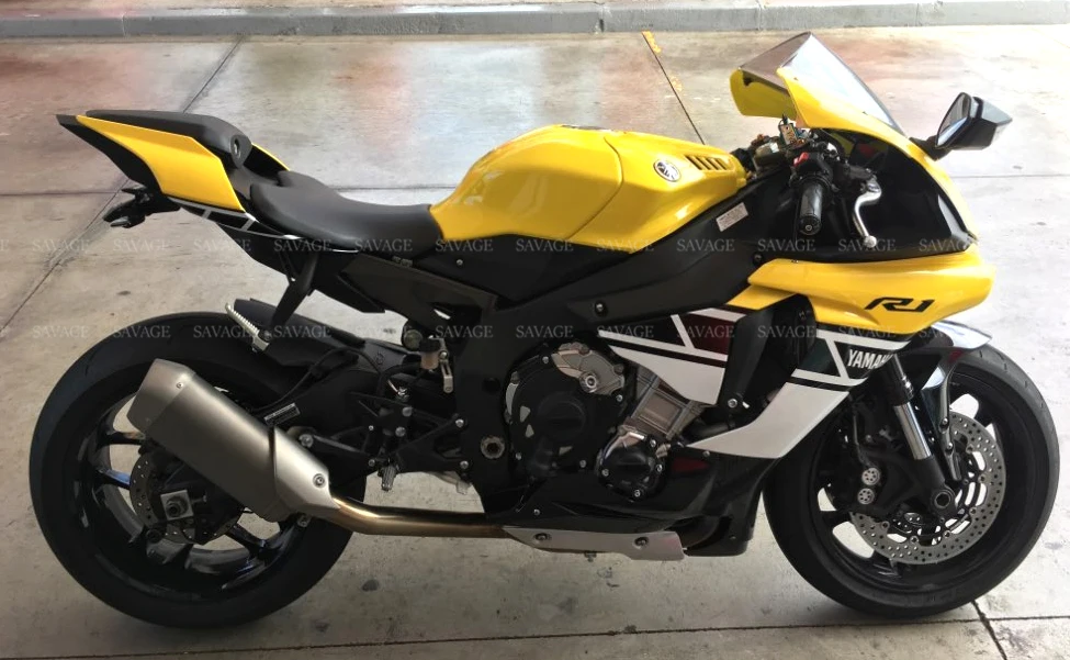 Держатель номерного знака светодиодный светильник для YAMAHA YZF R1 M S 2015 2020 2017 2018 2019