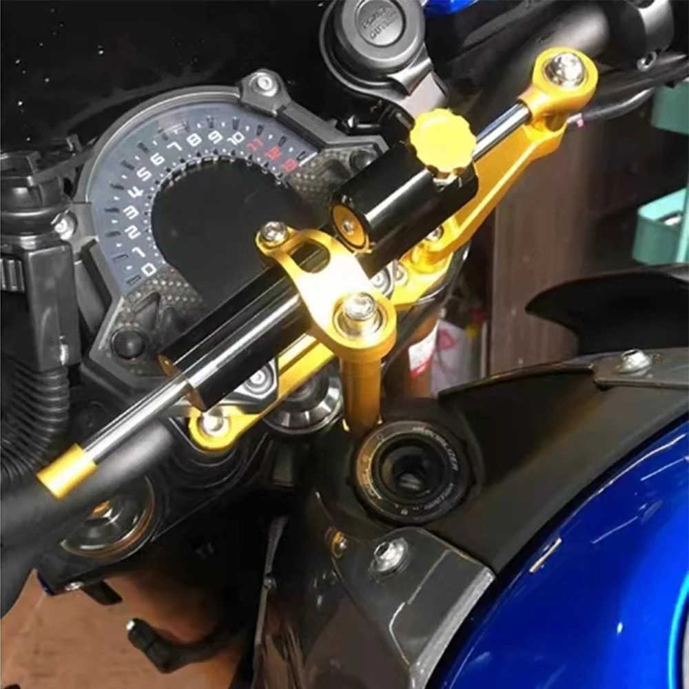 

For Yamaha MT 07 MT-07 MT07 MT09 MT-09 MT-10 R6 R1 z1000 s1000rr Motorcycle Universal Steering Damper Stabilizer with MT09 Logo