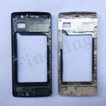Black/ Gold Mobile Phone Frame For Leagoo power 5 Frame Replacement Parts