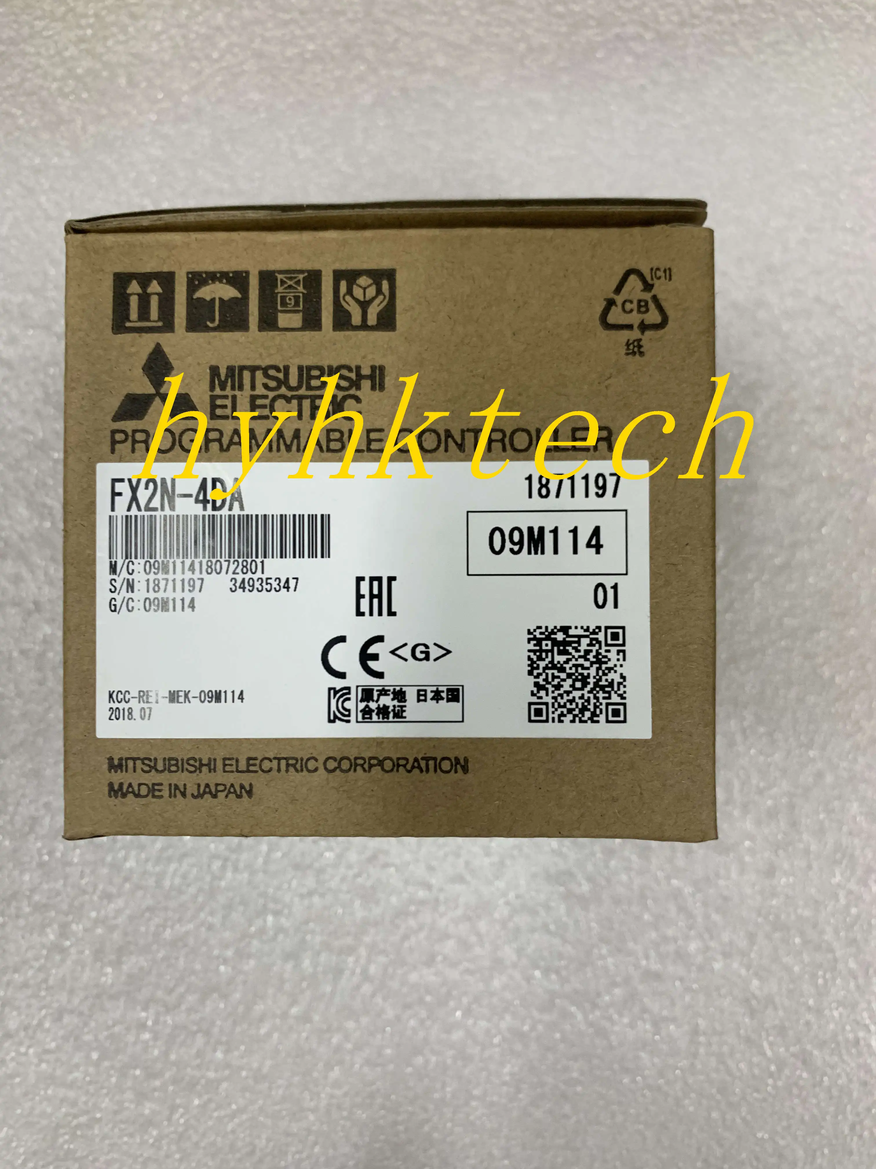 

FX2N-4AD FX2N-4AD-PT Original PLC module( we can also offer FX2N-4DA)