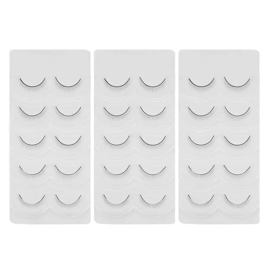 Накладные ресницы для тренировок новичков самоклеящиеся Искусственные