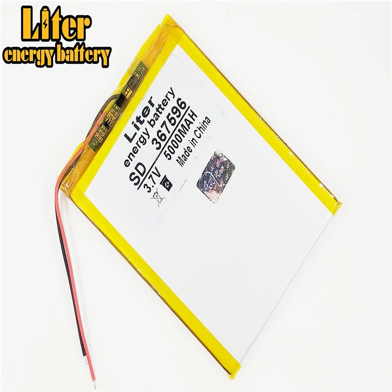 Tablet pc 3.7V,5000mAH (polymer lithium ion Rechargeable batteries)  for tablet pc 7 inch 8 inch 9inch [367596] Free Shipping