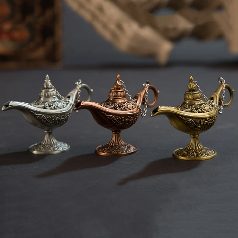 Ретро традиционный полый Сказочный волшебный светильник чайный горшок лампа